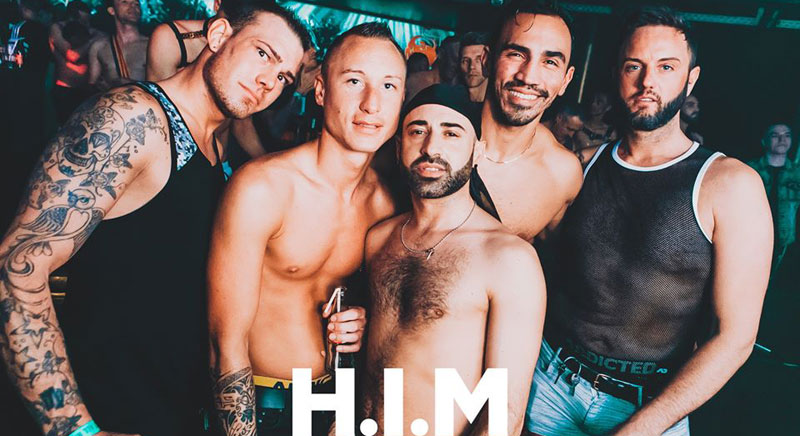 гей вечеринка H. I. M Антверпен