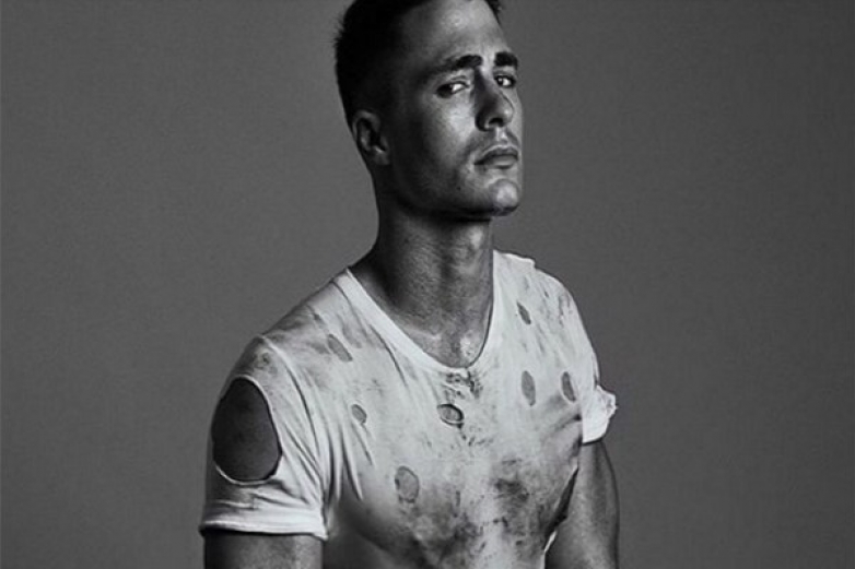 Безумное фото Колтона Хейнса в инстаграме, боже что он делает?